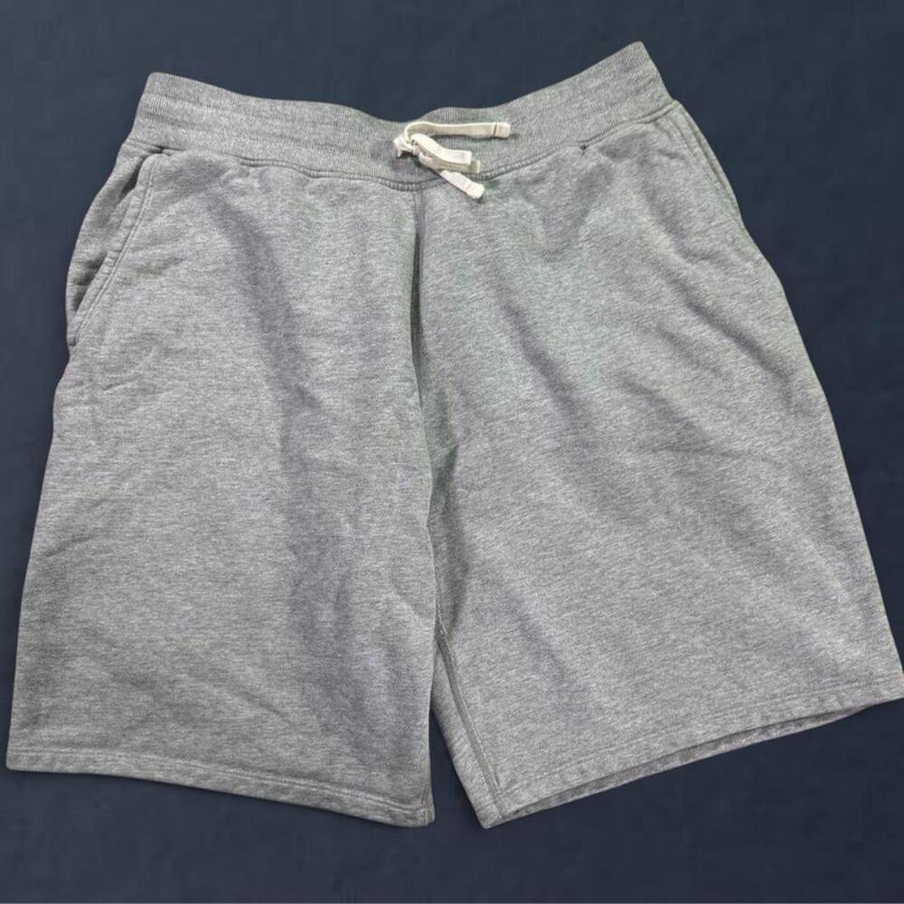 Reigning Champ Heather Gray Lightweight Terry Sweat Shorts Men's L terry sweats